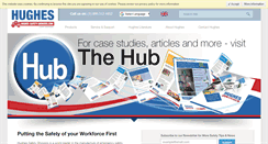 Desktop Screenshot of hughes-safety-showers.com